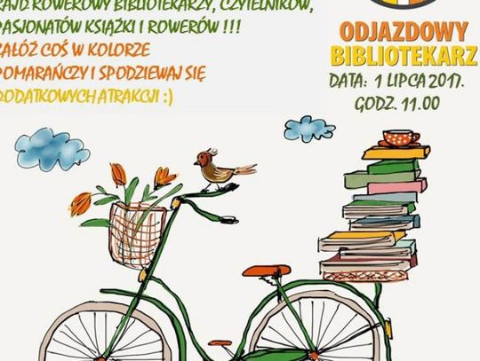 1 lipca rajd rowerowy - Odjazdowy Bibliotekarz