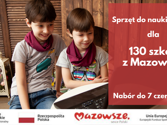 130 szkół dostanie komputery od samorządu Mazowsza - 7 Dni na Mazowszu