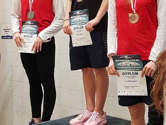 Alicja Ulicka Mistrzynią Polski w pływaniu