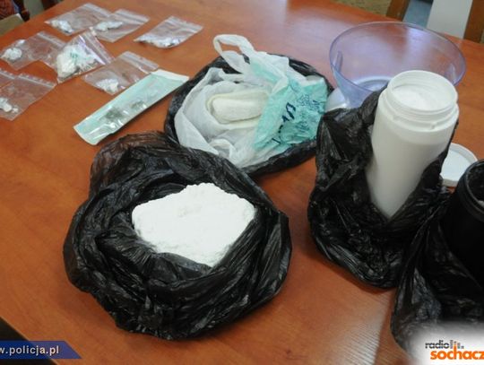 Amfetamina w mieszkaniu Sochaczewianina
