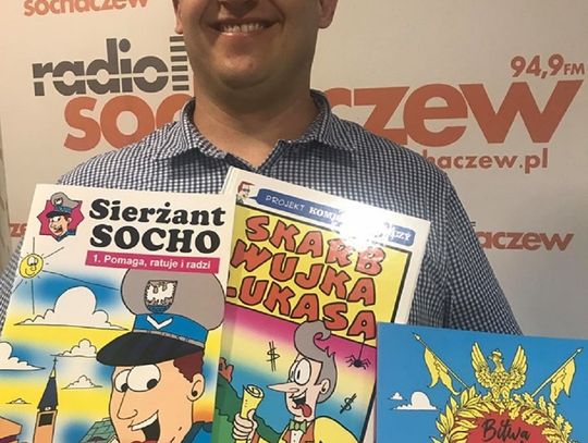 Bofzin Łukasz Kuciński: Sochaczew komiksami stoi