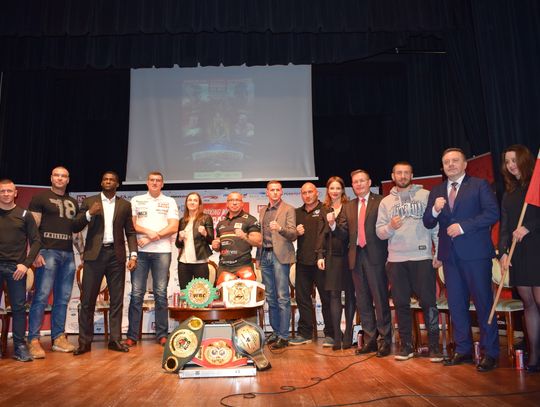 Bokserska konferencja w Żyrardowie