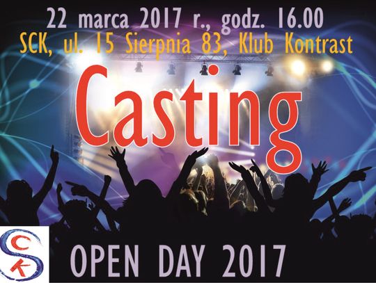 Casting do zespołu Open Day