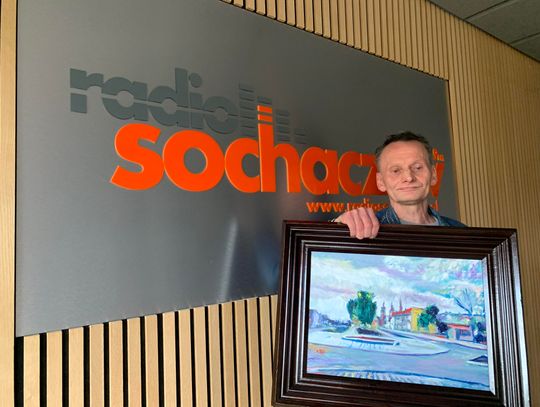 Choroba nie złamała go, nadal maluje