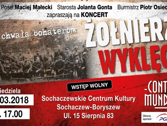 Contra Mundum w Sochaczewie z okazji Dnia Wyklętych