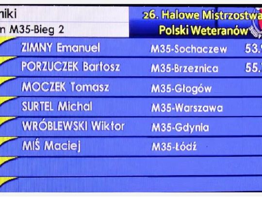 Emanuel Zimny mistrzem Polski weteranów!