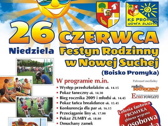 Festyn na powitanie lata w Nowej Suchej