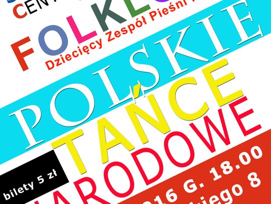 Folklorek zagra w SCKu