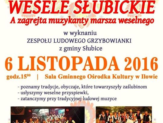 Gminny Ośrodek Kultury w Iłowie zaprasza: 