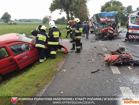 Groźny wypadek w Lisicach