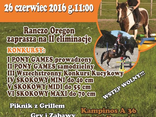 II Kucykowy Pucha Mazowsza w Kampinosie