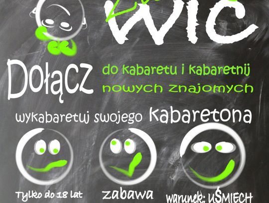 Kabaret ZIELONY WIC - Zgłoszenia