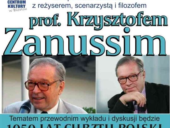Krzysztof Zanussi w Błoniu