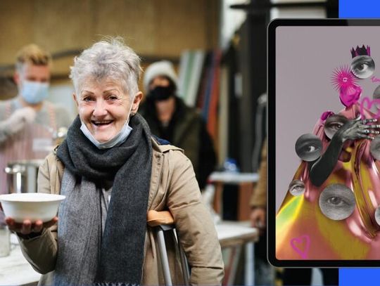 Łączą sztukę z technologią, żeby wesprzeć osoby w kryzysie bezdomności. Też możesz pomóc!