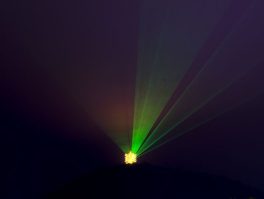 Laserowe "Światełko do nieba" w Sochaczewie!