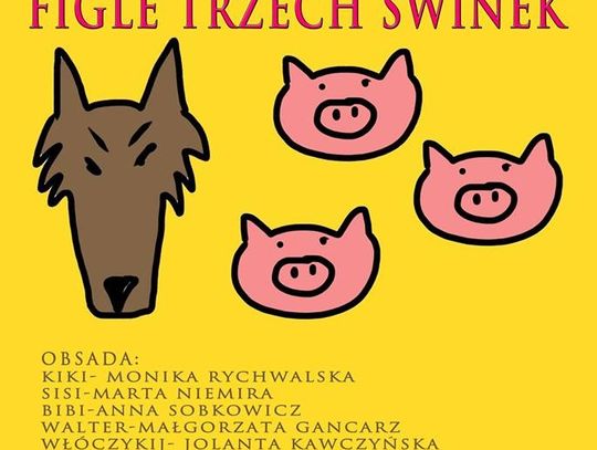 Latająca scena retro 6 marca dla dzieci