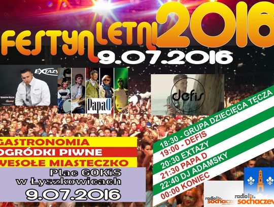 Letni festyn w Łyszkowicach 