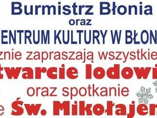 Lodowisko w Błoniu 