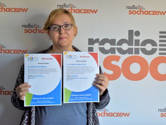 Magda Sochaczewska - Gralak zachęca do głosowania na nasze projekty w BOM