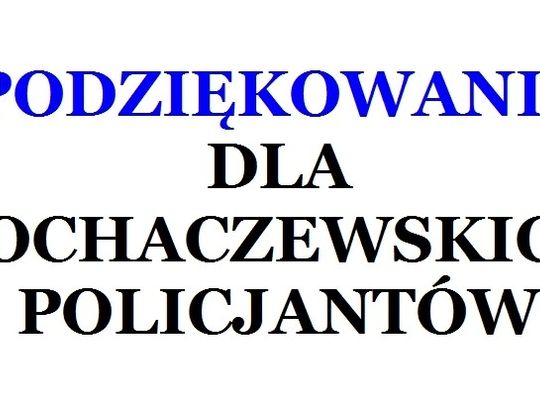 Mama małego Maksa podziękowała sochaczewskim policjantom, za pomoc w szybkim dotarciu do szpitala 