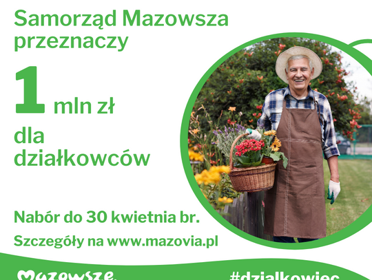 Milion dla działkowców - 7 Dni na Mazowszu