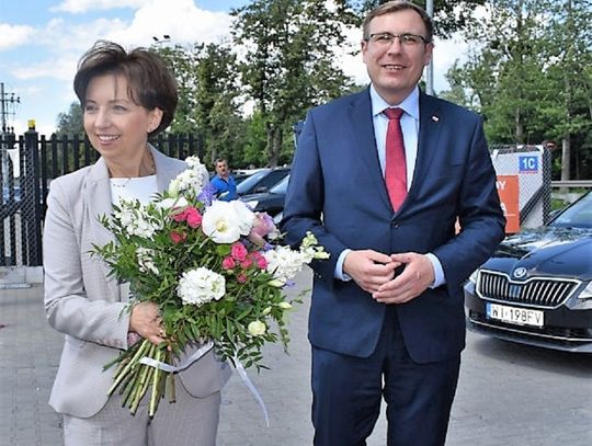 Minister Marlena Maląg z wizytą w Sochaczewie 