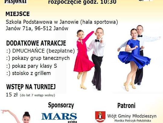 Mistrzostwa Mazowsza w tańcu towarzyskim