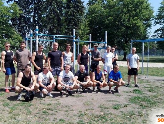 Mistrzostwa Sochaczewa w podciąganiu na drążku i w pompkach