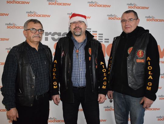 Motocykliści z Ajoła GM o mikołajkach w Iłowie
