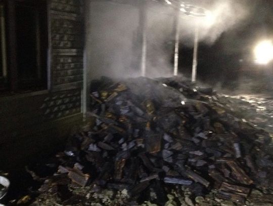 Mróz przyczyną pożarów