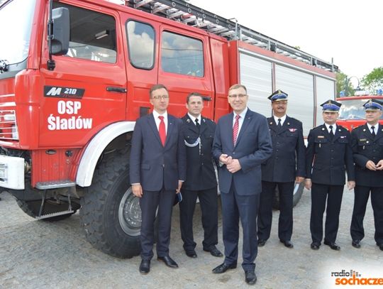 Nowy wóz dla OSP Śladów