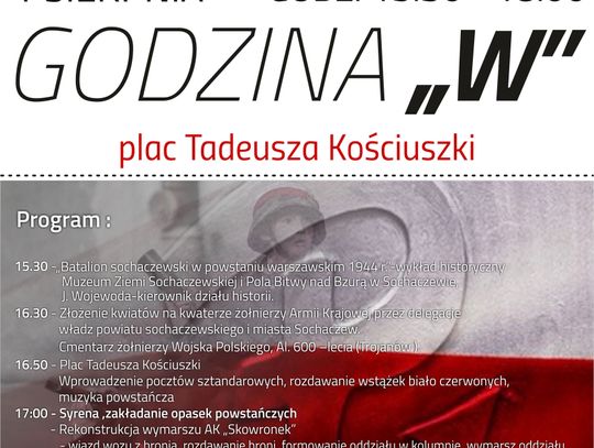OBCHODY ROCZNICY POWSTANIA WARSZAWSKIEGO W SOCHACZEWIE