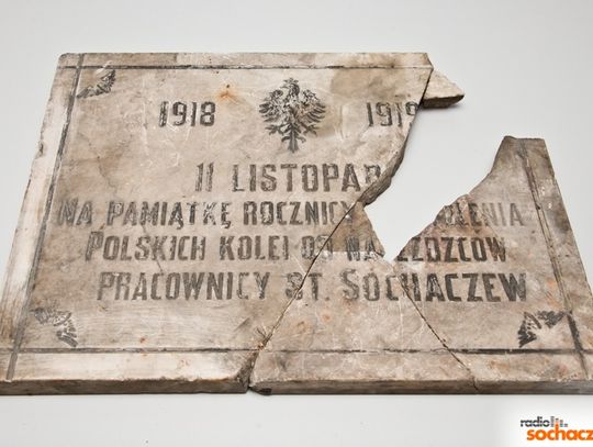 Odnaleziono tablicę z dworca PKP!