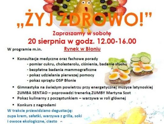 Piknik integracyjny "ŻYJ ZDROWO"
