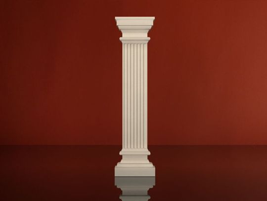 Pilastry we wnętrzach i na elewacji budynków