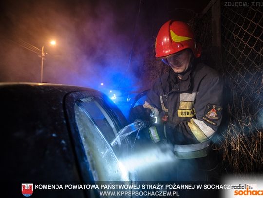 Podpalone auta przy dworcu PKP?