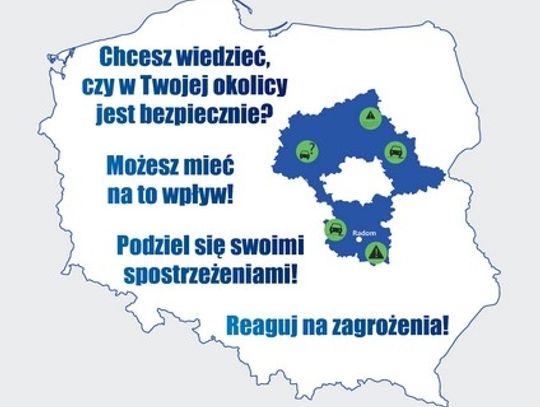 Policja: Krajowa Mapa Zagrożeń Bezpieczeństwa ruszyła na Mazowszu