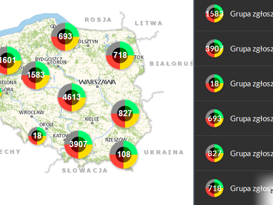 Policja: Ogólnopolska Mapa Zagrożeń