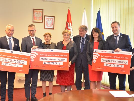  Ponad 60 mln zł z UE dla ostrołęckiego szpitala, uniwersytetu medycznego i PIMOT - 7 dni na Mazowszu