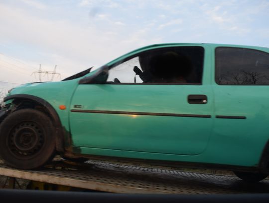 Potrójne zderzenie aut w Janowie
