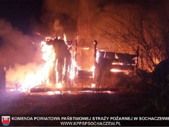 Pożar w gminie Iłów