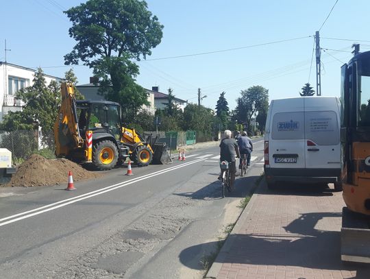 Przebudowa sieci wodociągowej ulicy Chopina