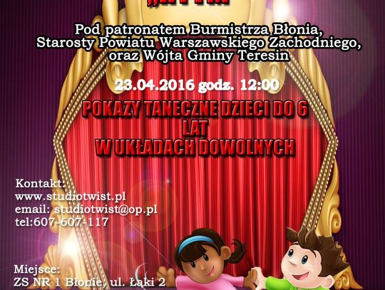 Przedszkolaki zatańczą w Błoniu