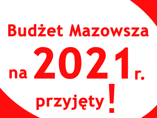 Rekordowy budżet Mazowsza na 2021 rok - 7 Dni na Mazowszu