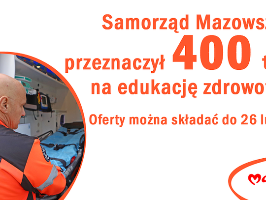 Samorząd Mazowsza dofinansuje edukację zdrowotną - 7 Dni na Mazowszu