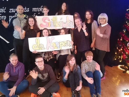 Siatkówka dla Kacpra