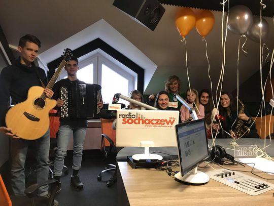 Sochaczewscy kolędnicy z radiową wizytą
