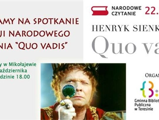 Spotkanie z okazji narodowego czytania