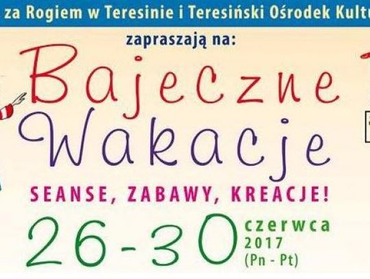 Teresiński Ośrodek Kultury zaprasza na kinowe wakacje