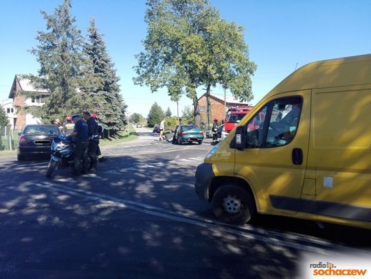 Uwaga kierowcy - wypadek w Wężykach